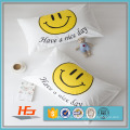 100% Cotton Percale Custom Logo Printed Pillow Cover Wholesale